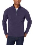 Amazon Essentials Mens Quarter-Zip Polar Fleece Winter Jacket – XXL