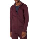 Amazon Essentials Mens Regular Fit Fleece Full-Zip Jumper – XS