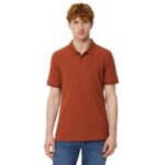 Amazon Essentials Mens Slim-Fit 100% Cotton Pique Polo Shirt, Brick Red – Size XL (10% off wyb 4)
