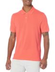 Amazon Essentials Mens Slim-Fit Cotton Pique Polo Shirt – Large