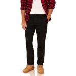 Amazon Essentials Mens Slim-Fit Wrinkle-Resistant Casual Chino Trousers