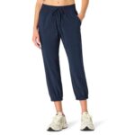 Amazon Essentials Womens Active Performance Stretch Woven 23.5 (60cm) Inseam Crop Jogger Trousers – XS