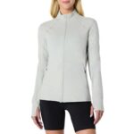 Amazon Essentials Womens Athletic Soft Performance Lightweight Zip-Up Workout Running Jacket – XS