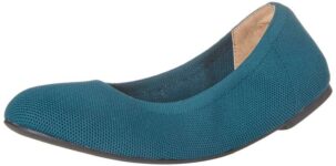 Amazon Essentials Womens Knit Mesh Ballet Flat – 6 UK Wide