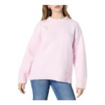 Amazon Essentials Womens Oversized Faux Mohair Crewneck Jumper – Lilac, L