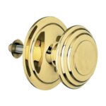 Amig Model 12 Gold round Solid Brass Handle PVD Finish