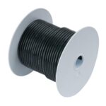Ancor 12-Gauge Marine-Grade Tinned Copper Boat Wiring, Black, 400 Ft