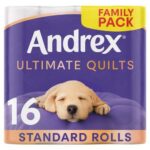 Andrex Ultimate Quilts Toilet Roll 16 Pack