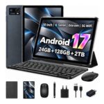 Android 17 Tablet 10-Inch – 24GB RAM, 128GB ROM Accessories
