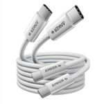 Anker 240W Zolo USB C to USB C Fast Charging Braided Cable – 1.8m, 2pack – Discount at Checkout – Sold by AnkerDirect UK FBA