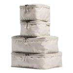 Antler Essential Compression Packing Cubes Set of 4 Taupe