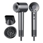Aowoka 110,000 RPM Ionic Hair Dryer with Diffuser Concentrator Nozzle