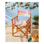 Aperol Spritz Garden Directors Chair