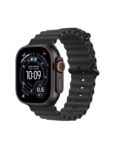 Apple Watch Ultra 3 GPS Cellular, 49mm, Titanium Case with Ocean Band, One Size, Black Titanium/Black