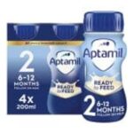 Aptamil 2 Follow on Formula Liquid4x200ml