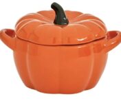 Argos Home 2.1 Litre Stoneware Pumpkin Casserole Dish-Orange – Free C&C