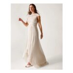 Arwen Embroidered Lace Wedding Dress – Ivory. 30% off All Wedding Dresses