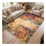 Aspire Homeware Vintage Washable Rug for Living Room 120×170 Cm