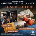Assassins Creed Mirage Launch Edition (Exclusive to Amazon) (PS5) (Includes 3 Lithographs and Baghdad Map)
