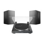Audio-Technica LP60XUSB and Edifier R1280T (Black)