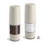 Aurevit Salt & Pepper Grinder Set, USB 2-Pack, Buttercream