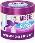 Aussie Oh My Gloss Glossing Vegan Hair Mask 500ml for Dry & Dull Hair