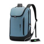 BANGE Waterproof 15.6-Inch Laptop Backpack with USB Port