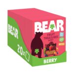 BEAR Berry FRUIT TREASURES – Delicious Real Fruit – Suitable for 3 years – Healthy – 4 x 5 (£6.80 max s&s)
