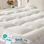 BEDLORE King Size Mattress Topper,Viscose Derived from Bamboo Mattress Pad
