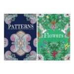 BG Adult A4 Colouring Set: Patterns and Flowers (2)