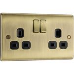 BG Electrical Double Switched Power Plug Wall Socket – Prime Exclusive