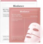 BIODANCE Bio-Collagen Real Deep Overnight Hydrogel Face Mask (4 Masks)