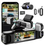 BOTSLAB 4 Channel 360 Dash Cam with Hardwire Kit, Touch Screen, 128GB Card (Sold by BOTSLAD Direct UK, FBA)