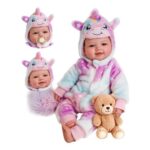 Babeside 17-Inch Realistic Baby Doll Mia, Soft Cloth Body