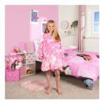 Barbie Hoodie Blanket – Pink – Kids Medium