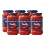 Barilla Arrabbiata Pasta Sauce 6x400g Spicy Tomato Chilli Vegan – £7.12 S&S