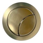 Bathstore Brushed Brass Concealed Cistern Dual Push Button