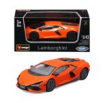 Bburago – Lamborghini Revuelto Orange, 1:43 Scale