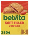 Belvita Strawberry Yogurt Duo Crunch Breakfast Biscuits 5 x 50g – Clubcard Price