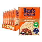 Bens Original Long Grain Microwave Rice 6x220g – £3.59 S&S Voucher