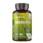 Berberine Supplement – 500mg Per Cap – 4 Month Supply – 120 Capsules Stable Berberine Form – Sold by Comfort Click / FBA – Prime Members