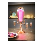 Big Chill Wine & Prosecco Tower with LED Light 3L