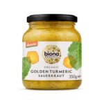 Biona Organic Sauerkraut Golden Turmeric 350g