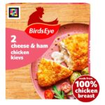 Birds Eye 2 Cheese & Ham Chicken Kievs 204g x 4