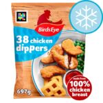 Birds Eye Chicken Dippers 38 Pack 697g – Clubcard Price