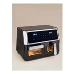 Black 10L Dual Drawer Digital Air Fryer