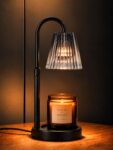 Black Candle Warmer Lamp Height Adjustable, Gifts for Women Men Christmas