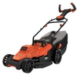 Black Decker EasySteer 38cm Lawnmower with Grass Box, 1600W – Free C&C