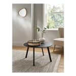 Black Metal Coffee Table – 70 X 40 X 40cm