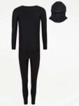 Black Modesty Swimwear 3 Piece Set – Free c&c